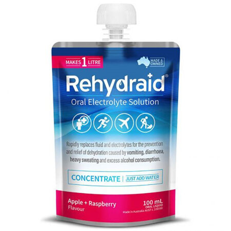REHYDRAID APPLE RASPBERRY CONCENTRATE 100ML