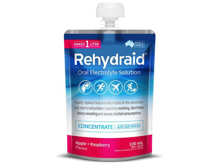 REHYDRAID DOYPACK APP/RASP CONC 100ML