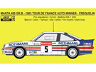 Reji Decal - 1/24 Opel Manta 400 Gr.B - 1983 Tour de France Auto Winner - Frequelin / Fauchille