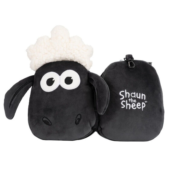 Relaxeazzz Shaun the Sheep Travel Pillow & Eye Mask Set