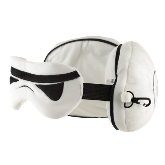Relaxeazzz Star Wars Stormtrooper Travel Pillow & Eye Mask Set