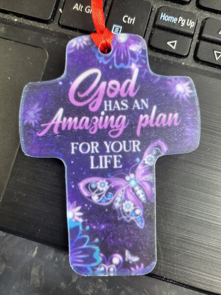 Religious Hanging Message - God has an amazing Plan