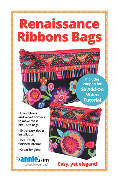 Renaissance Ribbons Bag Pattern