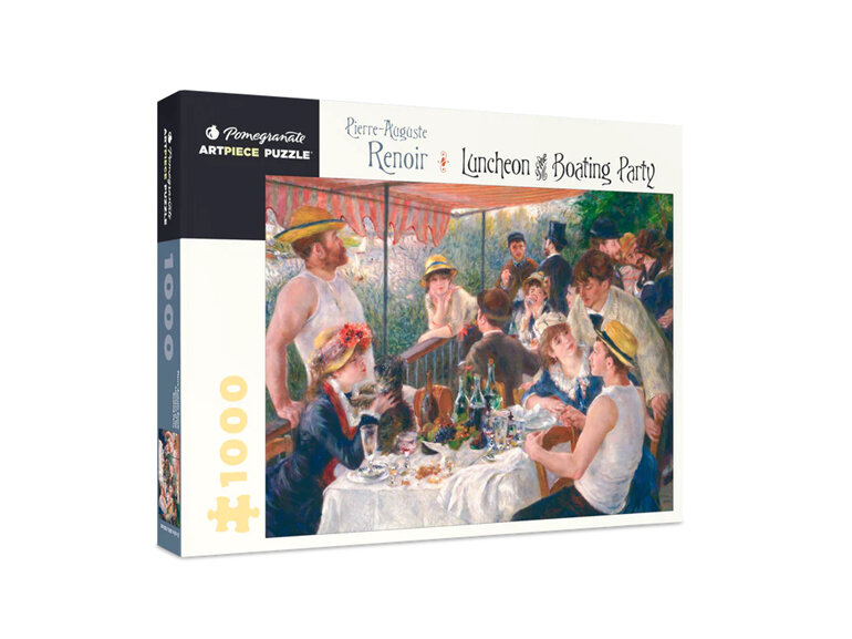 Renoir Luncheon Of The Boating Party 1000 Piece Pomegranate Puzzle