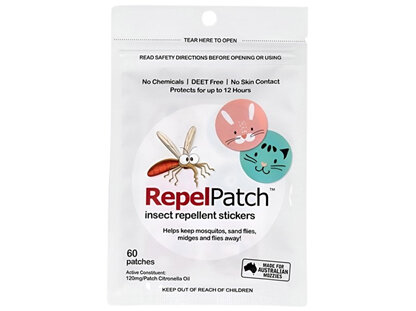 RepelPatch Insect Repellent Stickers-60 Patches