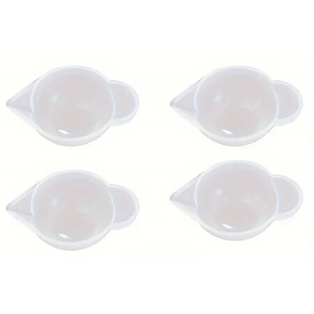Resin Art Silicone Pour Cups - Set of 4