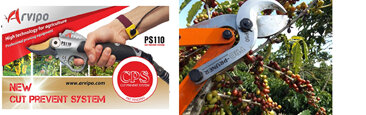 Retailers stocking Pro-Pruner loppers and Arvipo electric pruners