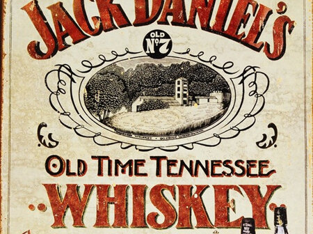 Retro Tin Sign - Jack Daniels Old No.7
