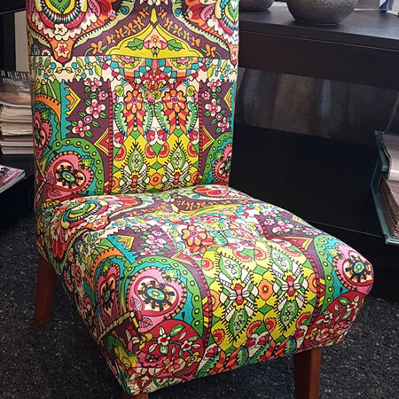 Reupholster Kids Small Chair