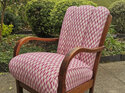 Reupholstery of Pullam Antique Chair