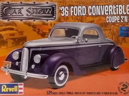 Revell 1/24 36 Ford Convertible Coupe 2n1 (RMX4227)