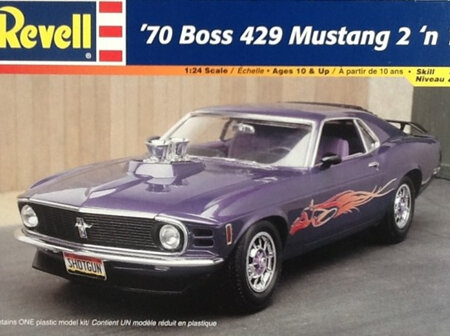 Revell 1/24 70 Boss 429 Mustang 2n1 (RMX2994)