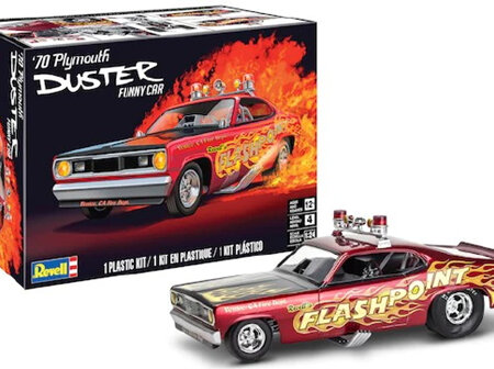 Revell 1/24 70 Plymouth Duster Funny Car (RMX4528)