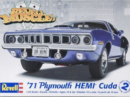 Revell 1/24 '71 HEMI® 'Cuda Hardtop (RMX2943)
