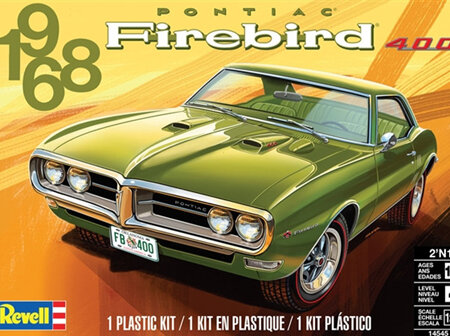 Revell 1/25 1968 Pontiac Firebird 400 2n1 (RMX4545)
