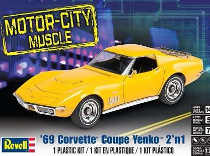 Revell 1/25 1969 Corvette Coupe Yenko 2n1