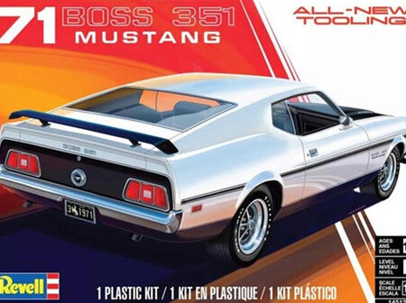 Revell 1/25 1971 Boss 351 Mustang (RMX4512)