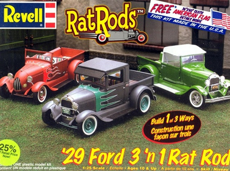 Revell 1/25 29 Ford 3n1 Rat Rod (RMX2348)