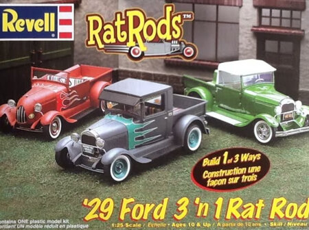 Revell 1/25 29 Ford 3n1 Rat Rod (RMX2348)