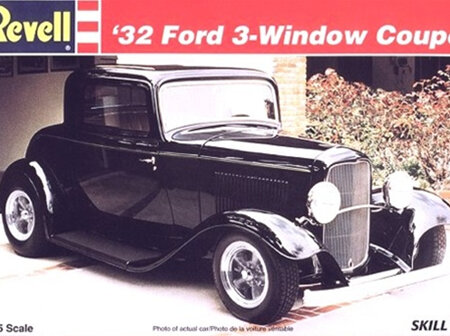 Revell 1/25 32 Ford 3-Window Coupe (RMX7605)