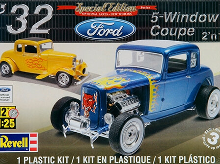 Revell 1/25 '32 Ford 5 Window Coupe (RMX4228)