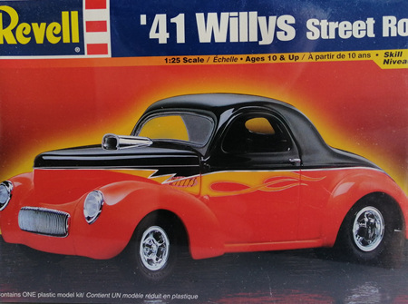 Revell 1/25 41 Willys Street Rod (RMX2371)