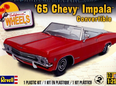 Revell 1/25 65 Chevy Impala Convertible (RMX4933)
