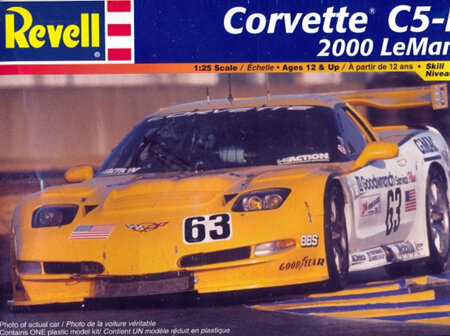 Revell 1/25 Corvette C5-R 2000 Le Mans (RMX2354)