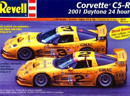 Revell 1/25 Corvette C5-R 2001 Daytona 24Hrs (RMX2376)