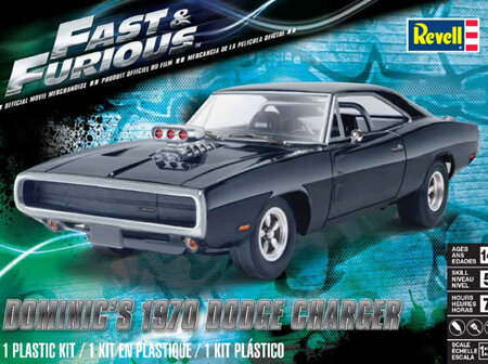 Revell 1/25 Fast & Furious 1970 Dodge Charger (RMX4319)