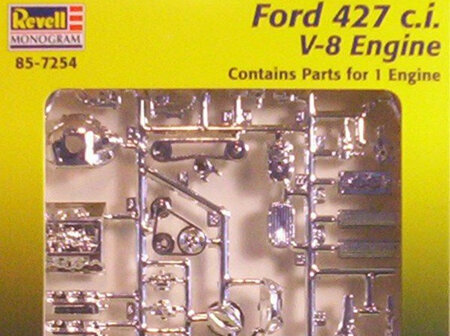 Revell 1/25 Ford 427ci V8 Engine (RMX7254)