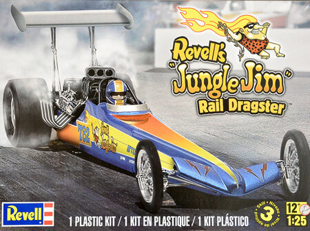 Revell 1/25 Jungle Jim Rail Dragster (RMX4312)