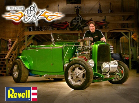 Revell 1/25 Stacey David's 32 Ford Rat Roadster (RMX4995)