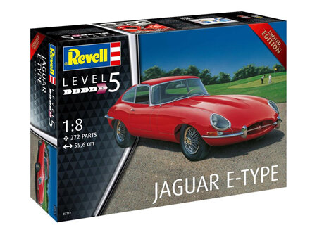 Revell 1/8 Jaguar E-Type Coupe (REV07717)