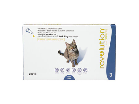 Revolution Cat 2.6kg - 7.5kg - 3 pack