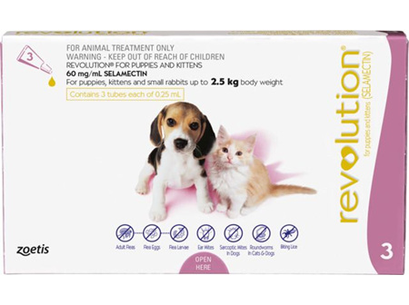 Revolution Kitten + Puppy 0-2.5kg