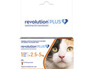 Revolution Plus for Cats 2.5 to 5.0kg treats fleas, worms & mites 1pk