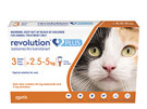 Revolution Plus for Cats 2.5 to 5.0kg treats fleas, worms & mites 3pk