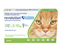 Revolution Plus for Cats 5.0 to 10kg treats fleas, worms & mites 3pk