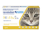 Revolution Plus for Cats Less than 2.5kg treats fleas, worms & mites 3pk