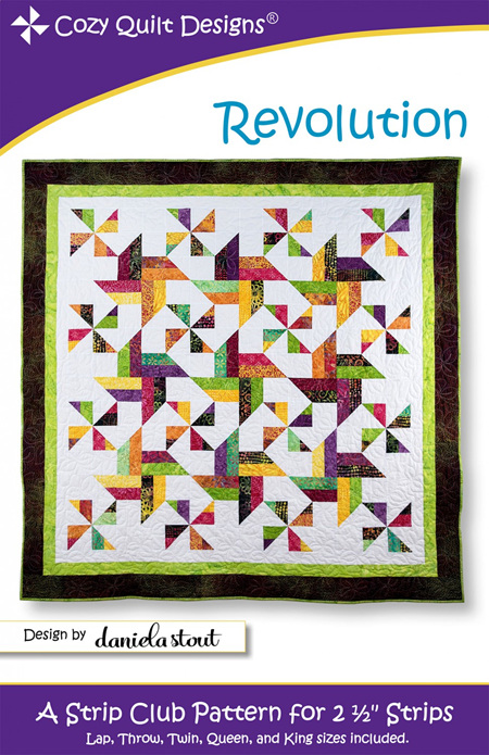 Revolution Quilt Pattern from Cozy Quilt Designs