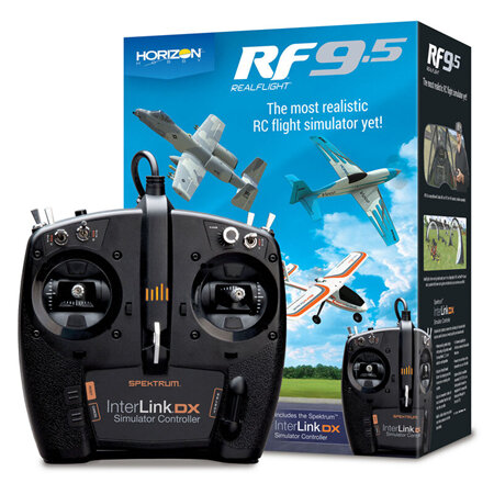 RF EVO Flight Simulator with Spektrum Controller by Real Flight