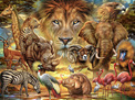 RGS 1000 Piece Jigsaw Puzzle: African Wildlife buy at www.puzzlesnz.co.nz