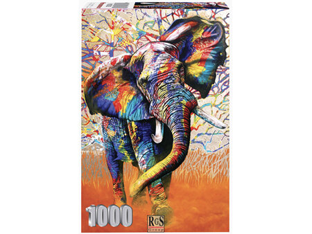 RGS  1000 Piece Jigsaw Puzzle Psychedelic