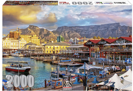 RGS 2000 Piece Jigsaw Puzzle: Cape Town Dusk