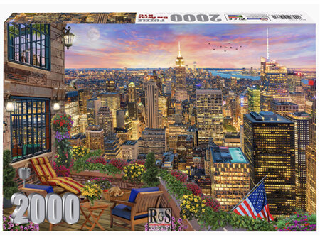 RGS  2000 Piece Jigsaw Puzzle The Big Apple NYC
