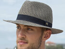 Rigon Headwear Cowboy Hat Black Combination Medium 58cm RM343