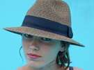 Rigon Headwear Hat Fedora Black Medium Size BD095