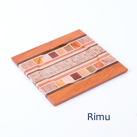 rimu native timber coaster - nz made