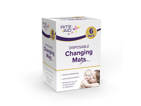 Rite Aid Disposable Change Mats 6pk